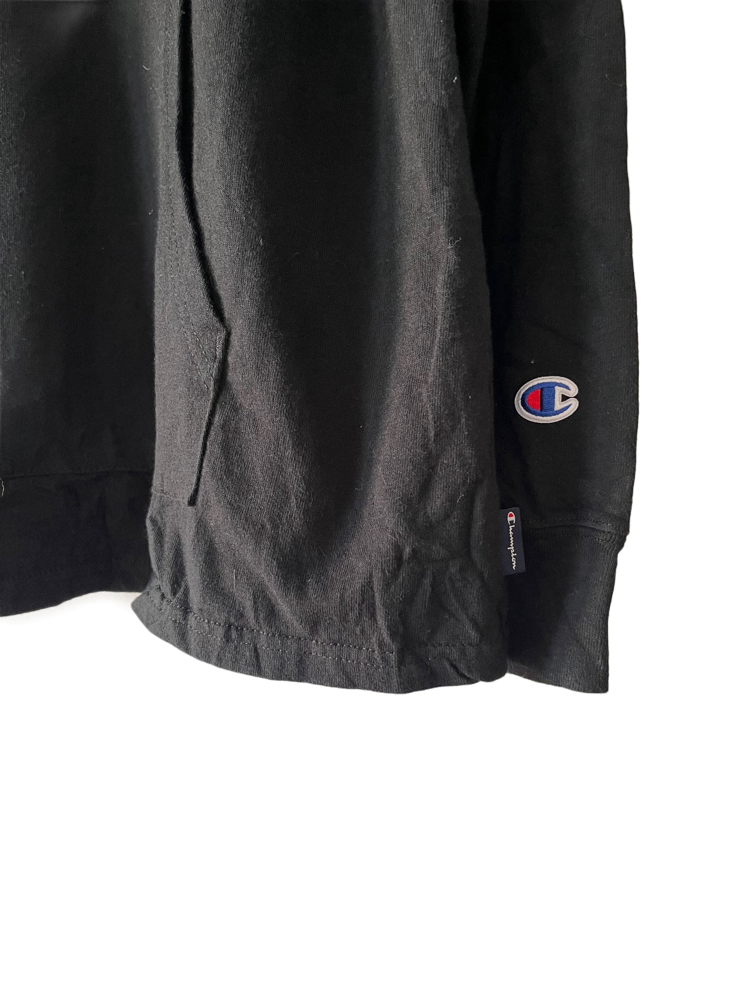 CHAMPION HOODIE BLACK SIZE XL