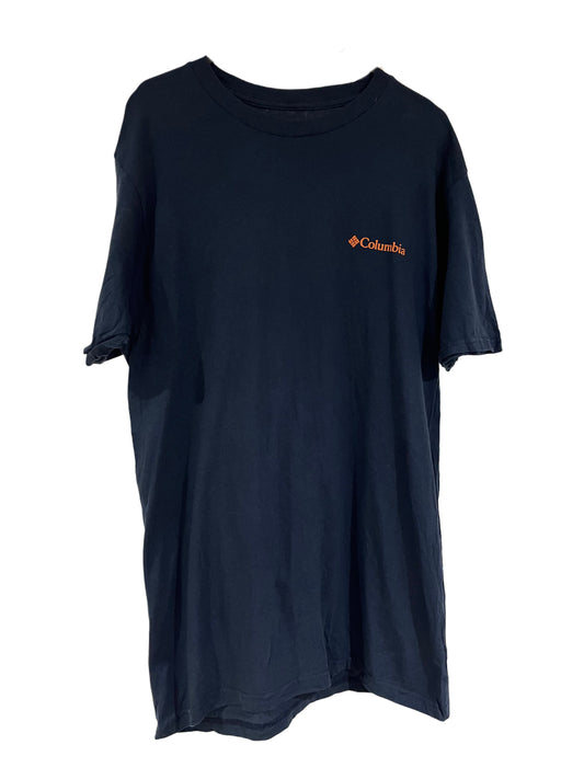 COLUMBIA T SHIRT BLUE SIZE M