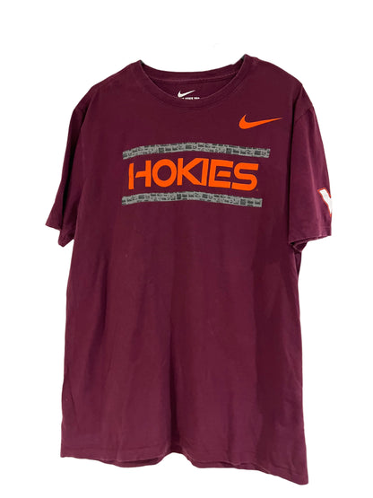 NIKE HOKIES T SHIRT SIZE M