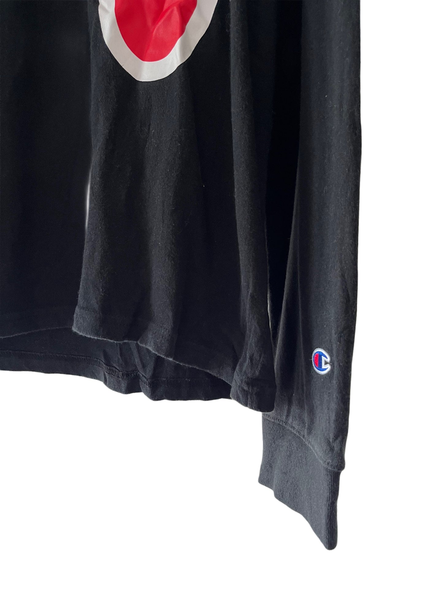 CHAMPION T SHIRT BLACK SIZE LARGE