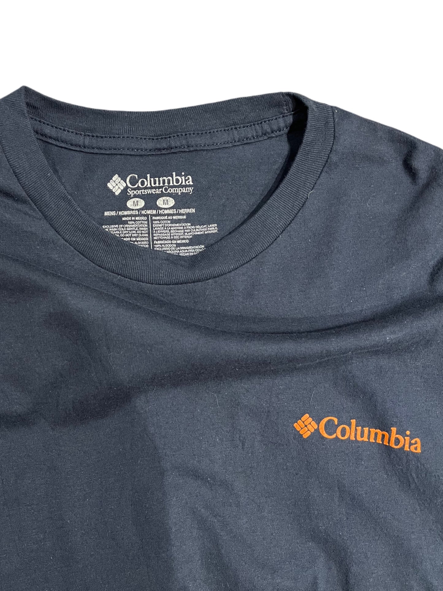 COLUMBIA T SHIRT BLUE SIZE M