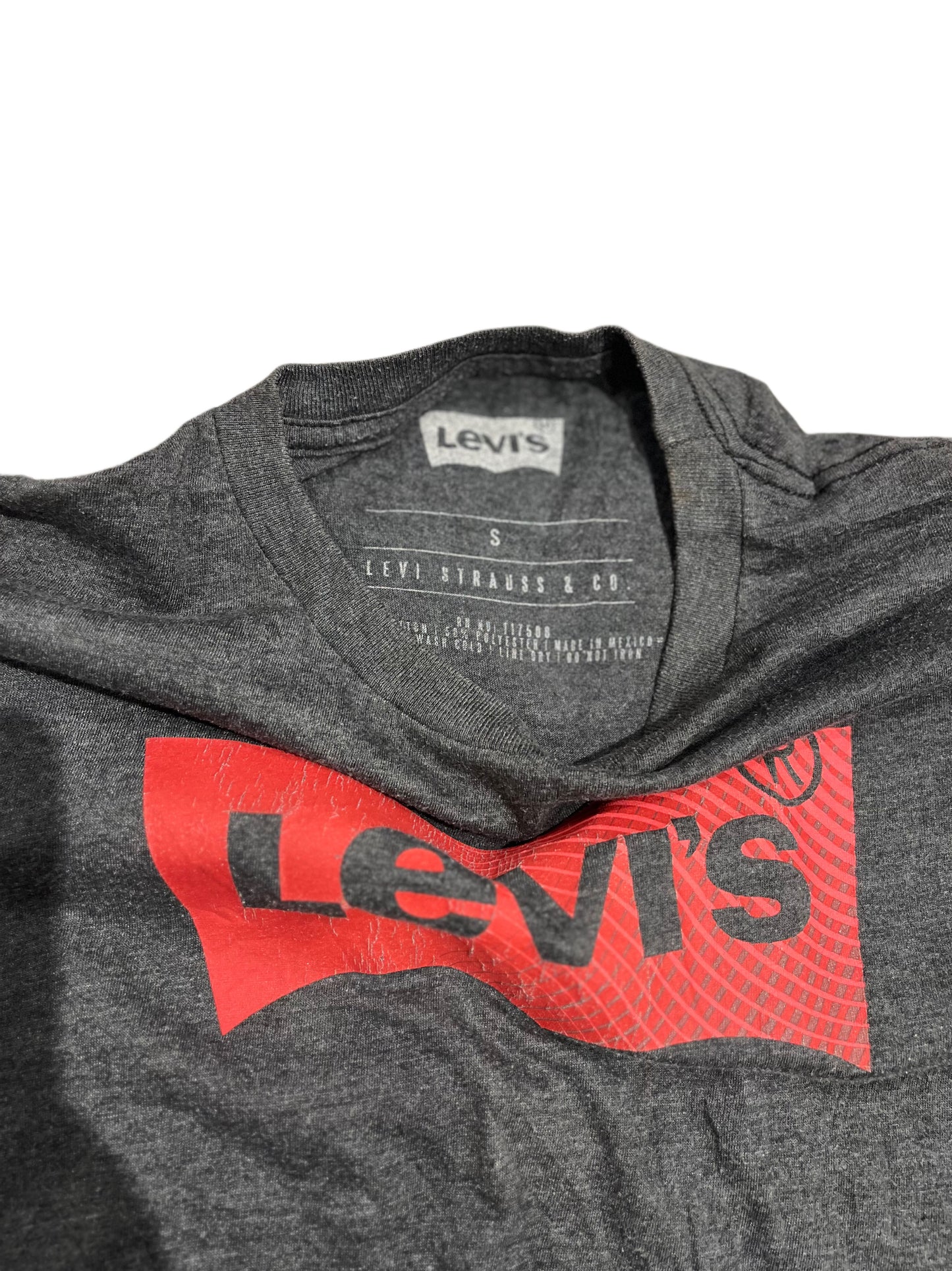 LEVIS T SHIRT GREY SIZE S