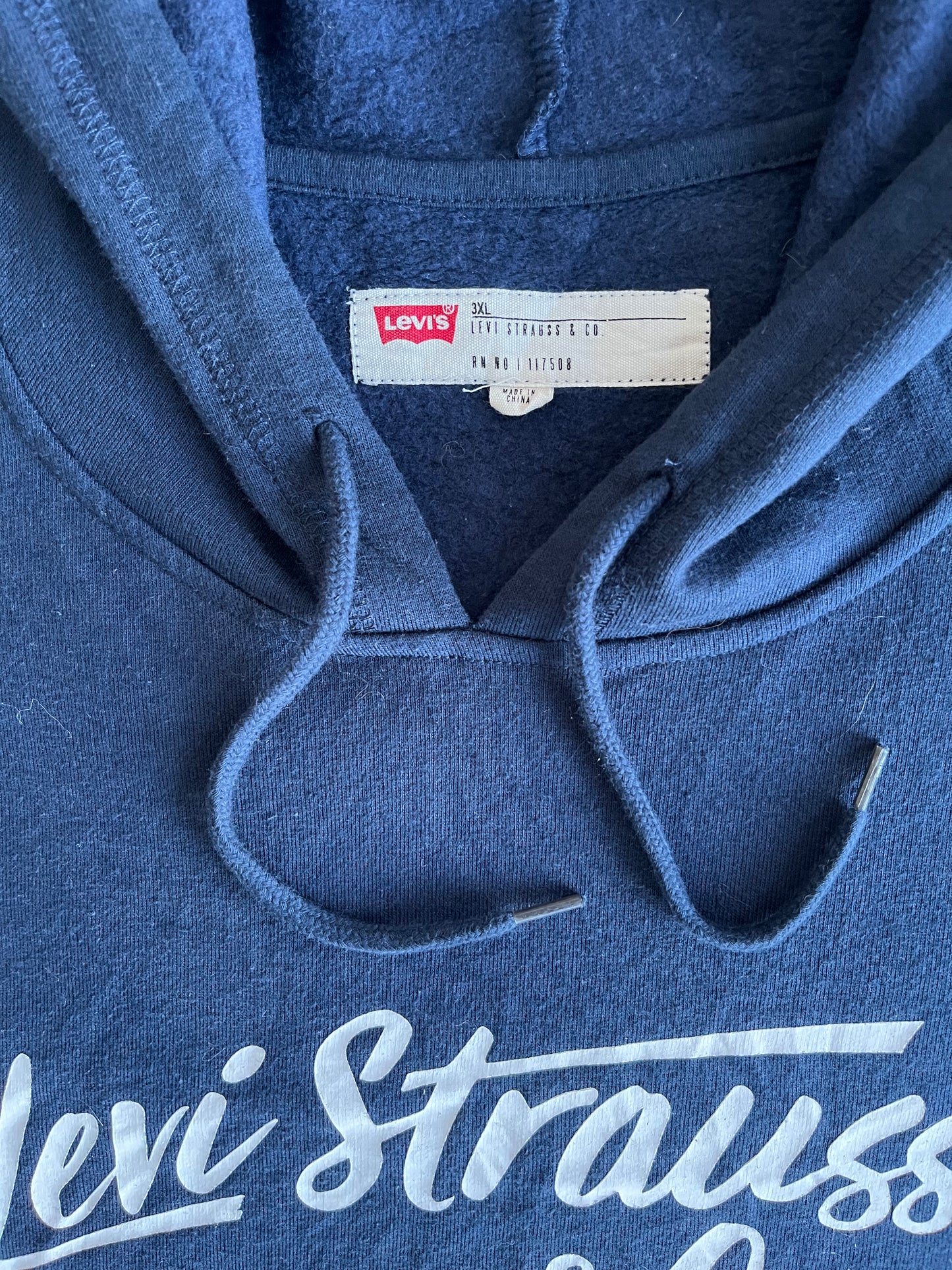 LEVI STRAUSS HOODIE SIZE 3XL